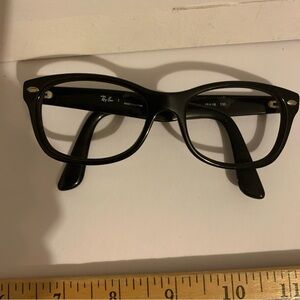 Children’s Ray Ban Classic Black Frame Glasses No Lens EC